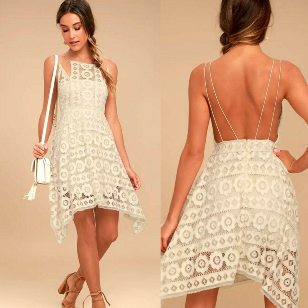 Free people white dress 💕❤️